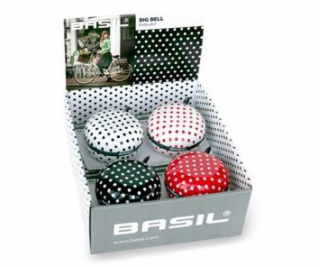 Basil Bicycle Bell Big Bell Polkadot 80mm, Mix of Colors ...