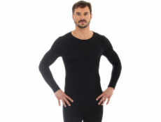 Brubeck Men s Long Sleeves Comfort Wool Black XXL (LS11600)