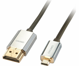 Lindy HDMI Micro - HDMI 3M Silver (41678)