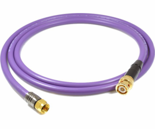 Kabel Melodika Bnc - F 8m Purple Plug