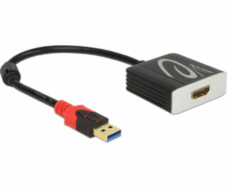 USB USB USB HDMI adaptér, 0,2 m, černá (62736)