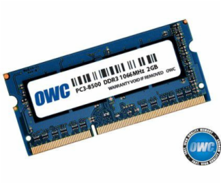 Paměť věnována OWC SO-DimM DDR3 4GB 1600MHz CL11 nízkopěť...