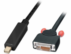 Lindy Displayport Mini Cable - DVI -D 3M BLACK