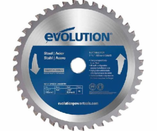 Evolution Widiowa TCT Saw pro řezání oceli 185 mm (EVO-18...