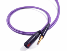 Melodika Jack 6,3 mm - Jack 6,3 mm 1m fialová