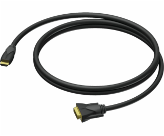 Kabel prokab HDMI - DVI -D 3M Black (CLV160/3)