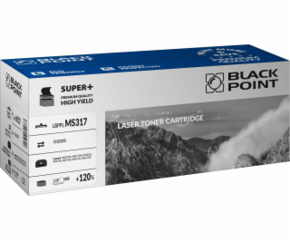 Black Point Toner Super Plus LBPPLMS317 nahrazuje Lexmark...