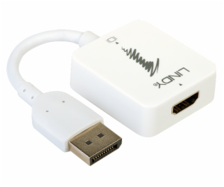 AV adaptér Lindy Displayport - HDMI BIALY (38146)