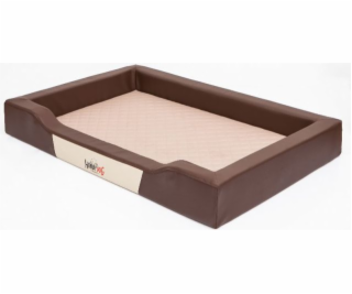 HobbyDog Deluxe Lair - Brown a Beige XXL