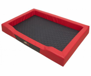 HobbyDog Deluxe Lair - Red and Black XXL