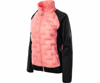 Elbrus izolovaná bunda Julimar Wo s Flamingo Pink/Black S