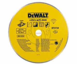 DEWALT DIAMOND Disc 250x25,4 mm kontinuální DT3734