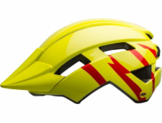 Bell Juniorski Helmet Bell Sidetrack II Strike Gloss Hi-viz červená velikost Universal (50-57 cm) (nové)