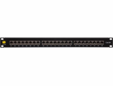 NetRack Patch Panel 19 24-Ports Cat. 6A FTP (104-19)