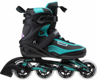 CoolSlide Rollers Lady Roma Black/Aqua Green 40