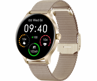 Smartwatch Garett Garett Classy Golden Steel