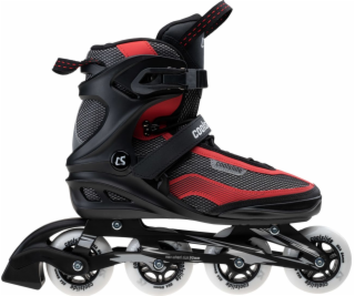 Roller Skates Roma Black/velmi červená 43