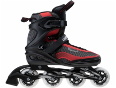 Roller Skates Roma Black/velmi červená 43