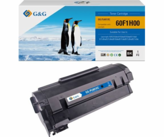 G&G kompatibilní toner s 60F2H00, černou, 1000s, NT-Pl601...