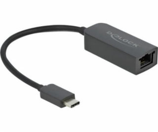 Delock USB adaptér Typ-C Stecker Zu 2.5 Gigabit Lan Kompakt