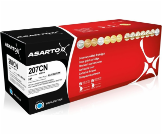 ASARTO Toner pro HP 207CN | W2211A | 1200 stran. Azurová ...