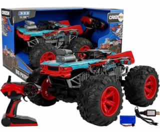 Leantoys Off -Road Car Remoal Controlled 1:14 2,4G RC čer...