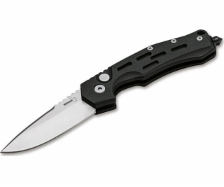 Booker Booker Plus Thunder Storm Auto Knife AUS8 Black Un...