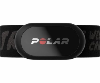 Polar H10 černý vysílač s nápisem M-XXL