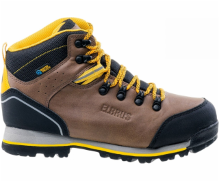 Dětské boty Elbrus TALER Mid WP Brown/Black/Corn 36