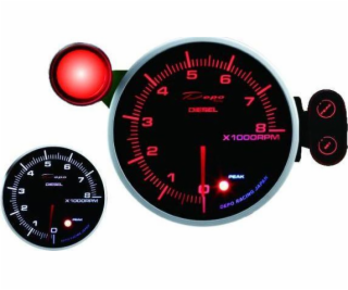 Dracing_f Depo Clock Pk 115mm Tachometer 8000 Diesel