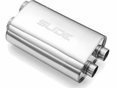 Slide Central Silencer 70mm Slide 304SS 350 mm