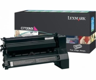 Toner Lexmark 00C7720MX Magenta Original (C7720MX)