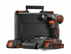 Black & Decker ASD18KB 18 V 2 x Black & Decker Wkrotarka 1.5 AH AC