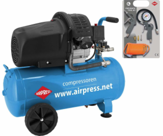 Airpress HL 425-50 (+ sada příslušenství) 8bar 50L (36888...