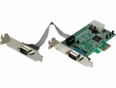 STARTECT PCIE X1-2X RS-232 DB-9 (PEX2S553LP) řadič