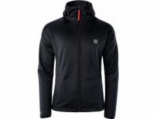 MIKINA Elbrus MAMORE BLACK/FLAME SCARLET L