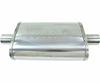 Turboworks Middle Silencer 76mm Turboworks LT 304SSS