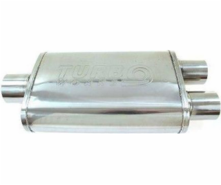 Turboworks Middle Silencer 57-51mm TURBOWORKS LT 304SSS