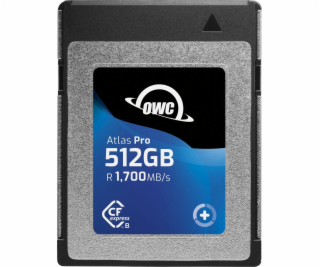 OWC CFEXPRES ATLAS PRO 512GB 1700/1500 MB/S karta