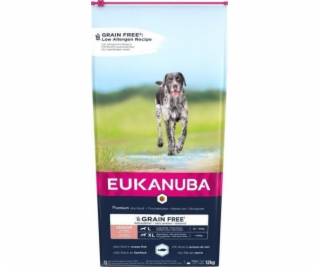 Eukanuba Eukanuba Senior Large Grainf Free Ocean Fish Dog...