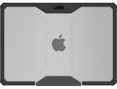 Urban UAG Plyo Case - Ochranné bydlení pro MacBook Air 13 2022 M2 (Ice -Black)