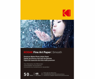 Kodak Fine Art Paper 230g Matte Coated Smooth 4/6x50