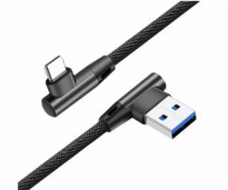 GEMBIRD Premium jeans/denim Type-C USB cable with metal c...