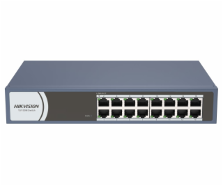 HIKVISION switch DS-3E0116R-O/ 16x port/ 10/100Mbps RJ45 ...