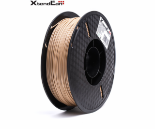 XtendLAN PLA filament 1,75mm dřevěný 1kg