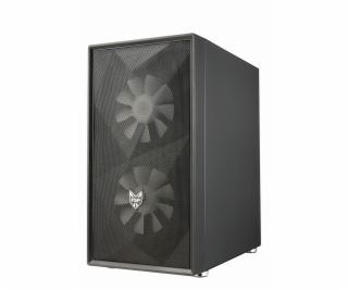 FSP/Fortron CST130/Micro ATX/Transpar./Černá