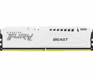 Kingston FURY Beast/DDR5/64GB/5600MHz/CL40/4x16GB/White