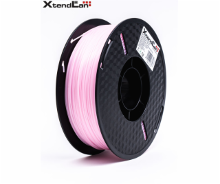 XtendLAN PLA filament 1,75mm svítící červený 1kg