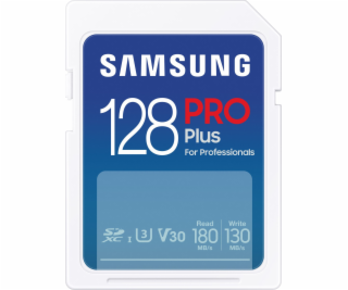 Samsung paměťová karta 128GB PRO Plus SDXC CL10 U3 V30 (č...