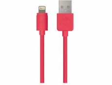 NewRtech Certified Lightning USB 1,0 m MFI Pink Cable